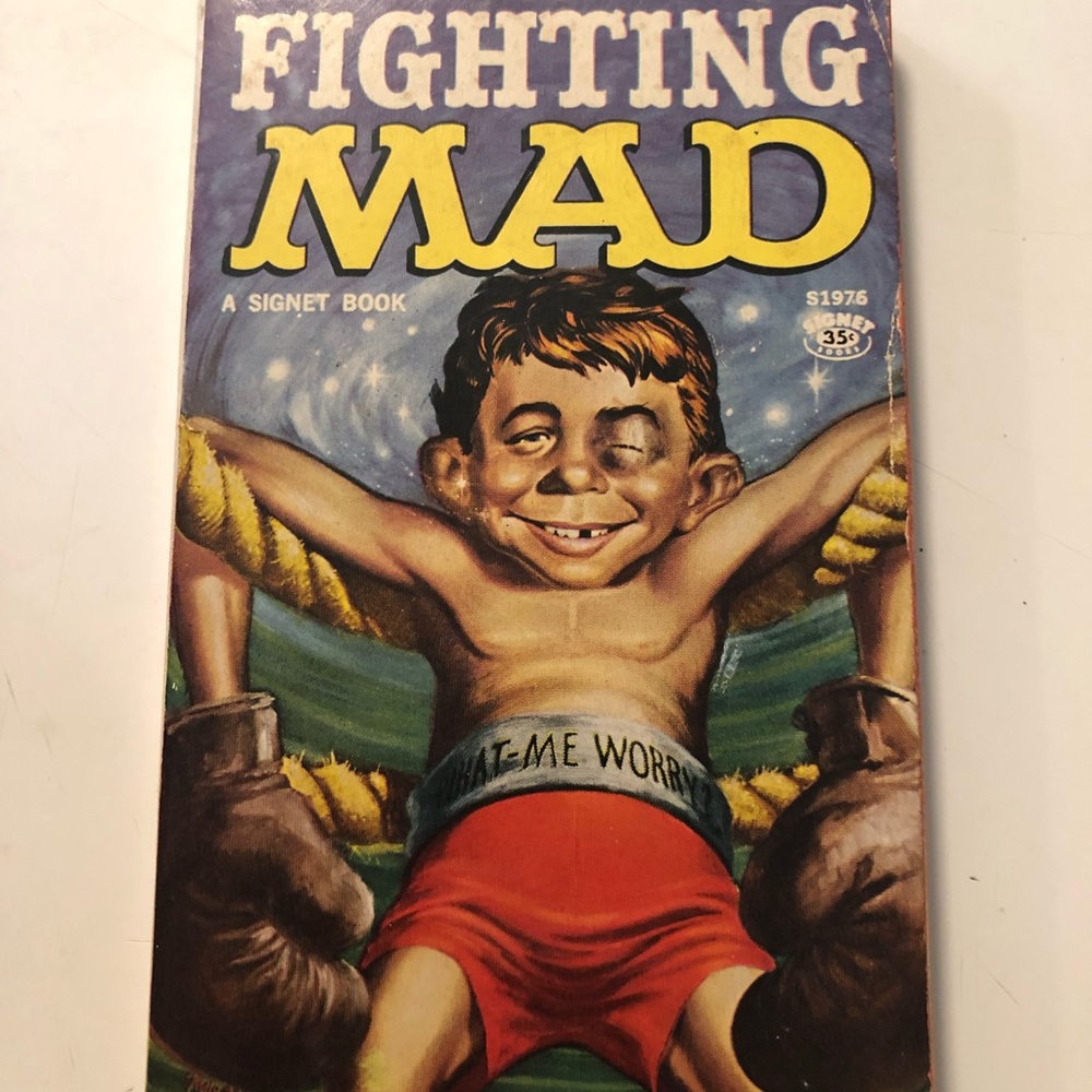 Vintage Fighting MAD book